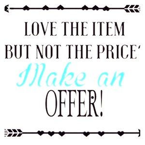 All offers welcomed !💸